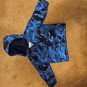 2T Columbia Blue Camo Winter Coat